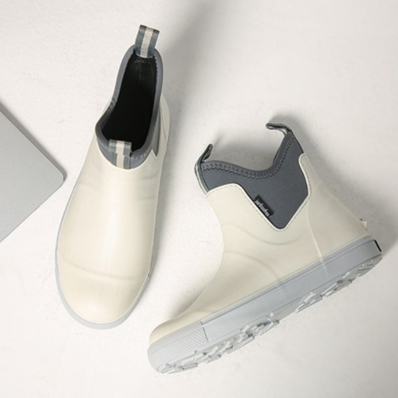 メンズレインシューズショートアウトドア防水靴ノンスリップウェ - Fishing Boots のレビューと価格
