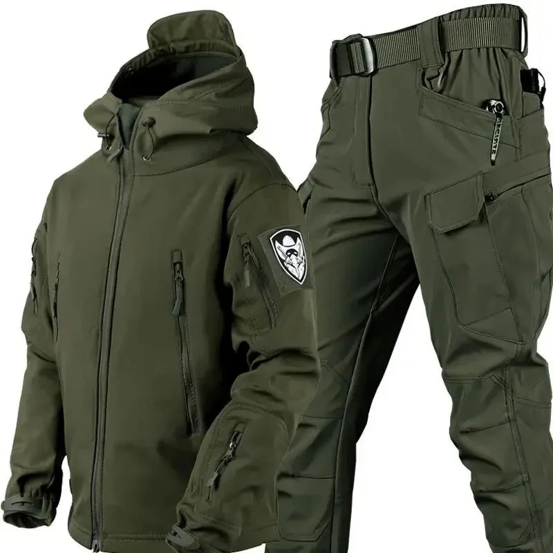 メンズ秋冬ジャケット、戦術的な防水アウトドアフィッシングハイ - Fishing Jacket Waterproof のレビューと価格