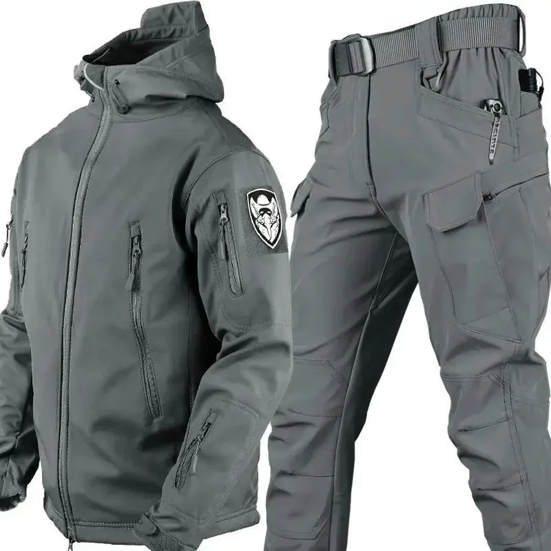 メンズ秋冬ジャケット、戦術的な防水アウトドアフィッシングハイ - Fishing Jacket Waterproof のレビューと価格