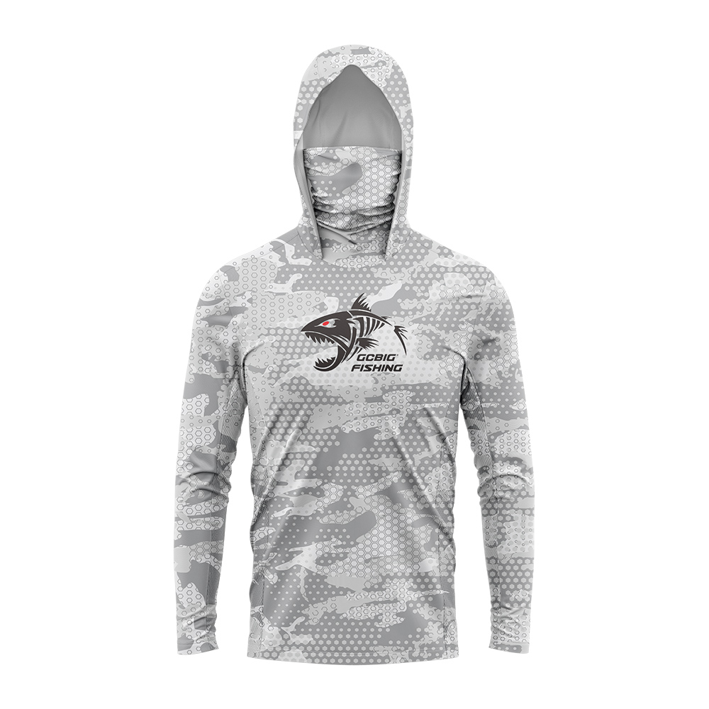 メンズアウトドア長袖釣り服UVカット服フード付きコート日焼け - Fishing Hoodie のレビューと価格