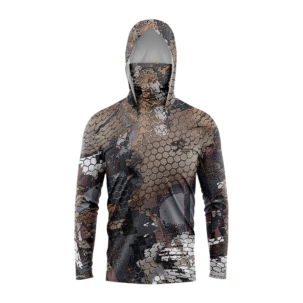 Hukニューギアフィッシングシャツ 夏用長袖シャツ 速乾性  - Fishing Hoodie のレビューと価格