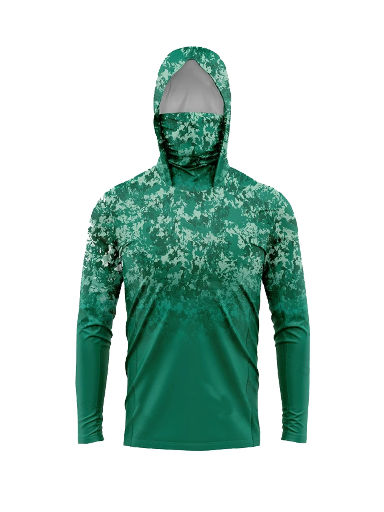 メンズUPF50+日焼け防止フィッシングフーディー、フェイス - Fishing Hoodie のレビューと価格